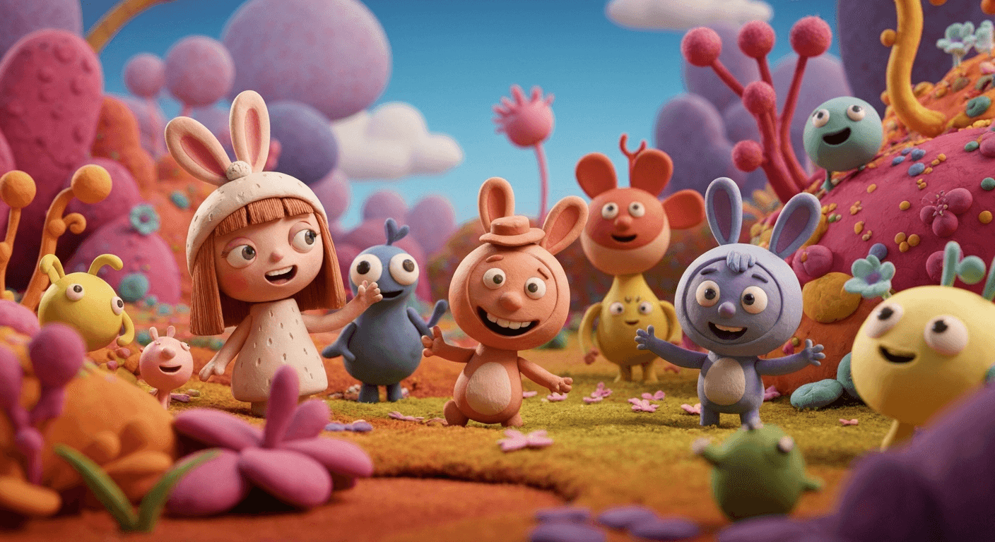 Claymation Style